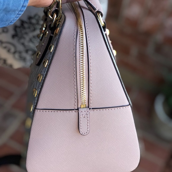 Michael kors Small sandrine studded satchel bag - Picture 3 of 8